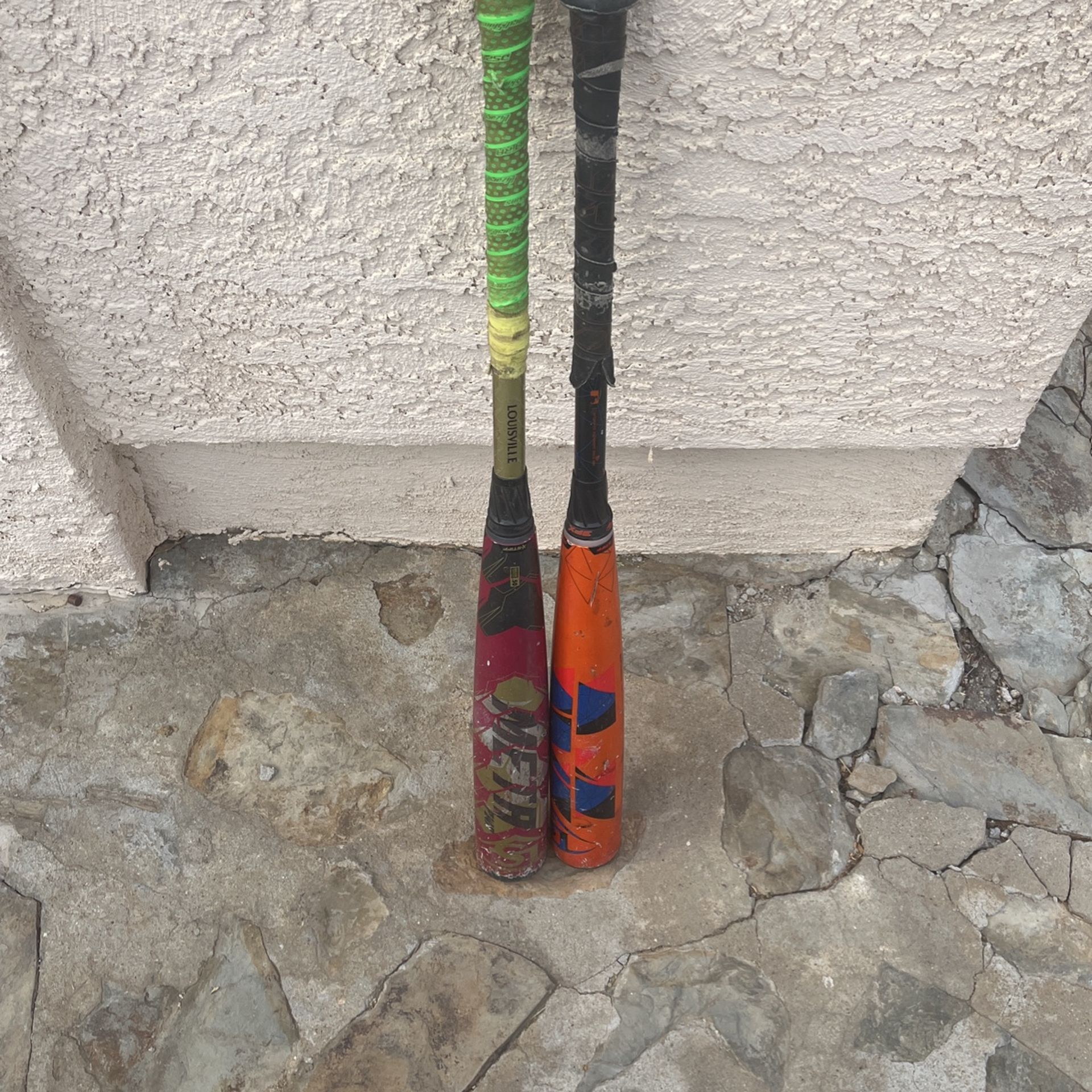 Bbcor Baseball Bats (Meta Power 32-29) And (Orange Meta 31-28)