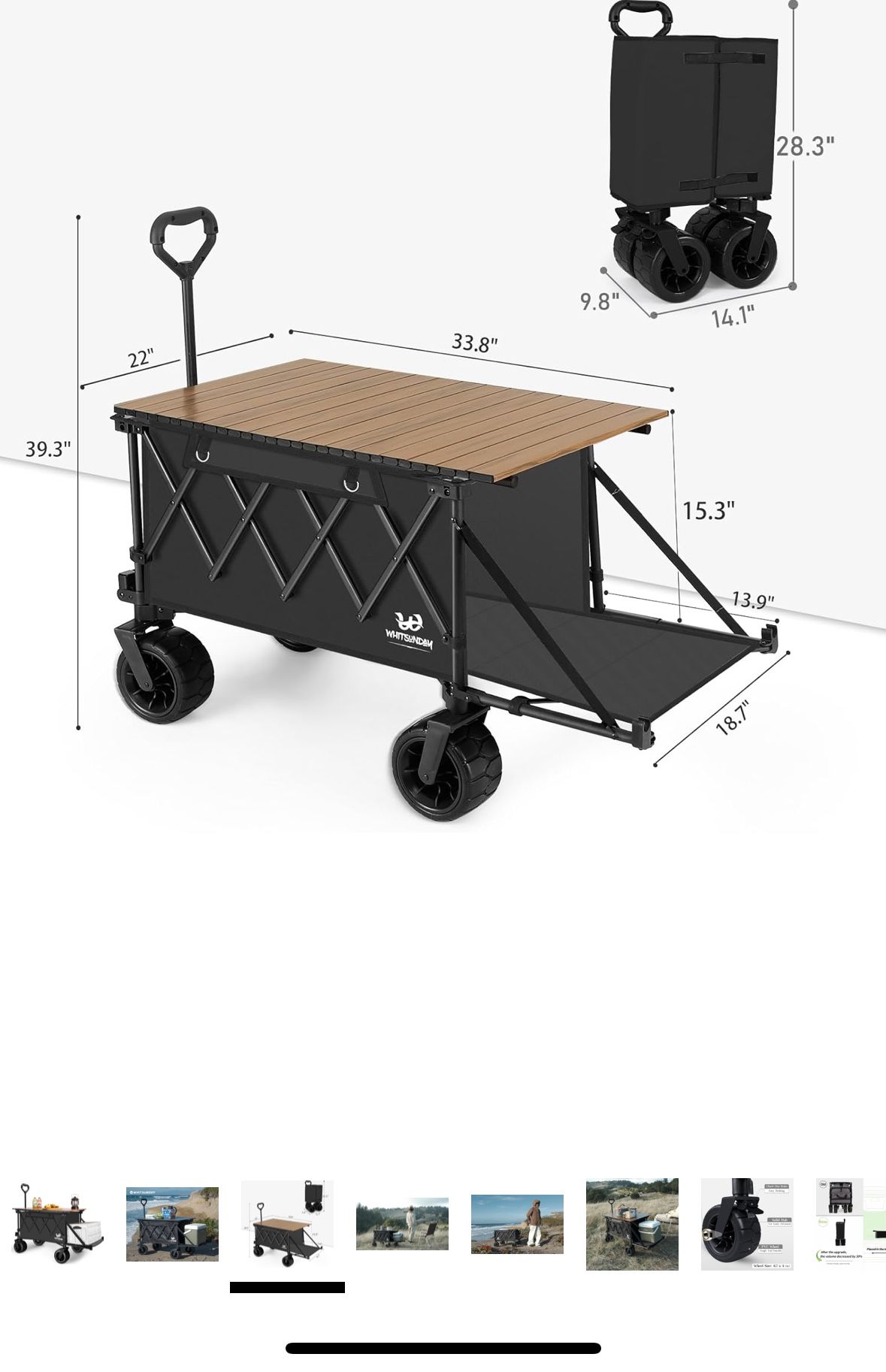 Folding Wagon With Table