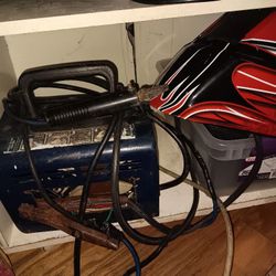 Welder And Face Shield 