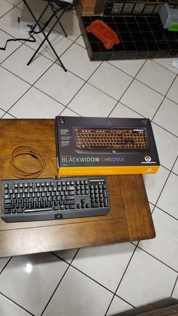 Overwatch Razer Blackwidow Chroma Keyboard