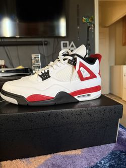 Jordan 4s Fire red