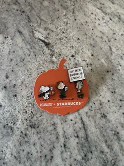 Starbucks x Peanuts Fall Collection Pins