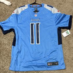 Blue Nike Titans jersey