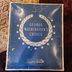 Vintage Bates George Washington Choice Twin Beadspread