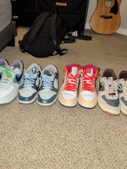 Lot of 4 Nike / Air Jordan Sneakers