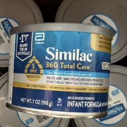 Similac 360 Total Care Infant Formula Powder 7 oz Exp 03/2026