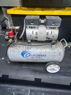 Ultra quiet California air compressor