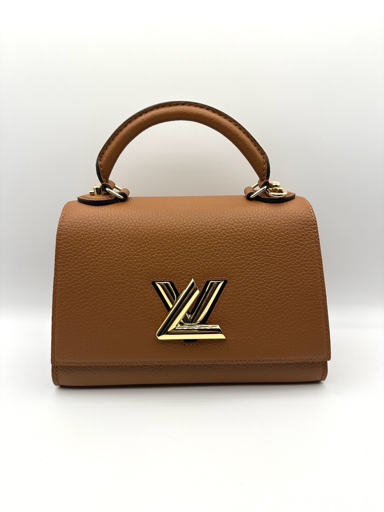 AUTHENTIC LOUIS VUITTON Twist One Handle PM (Caramel)