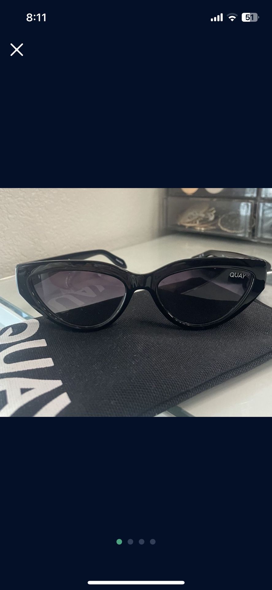 Quay ‘ Narrow Down’ Sunglases