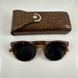 Prada SPR 13T-F Sunglasses HAJ-2K1 Tortoise Brown 54□19 145 Italy w/ Case