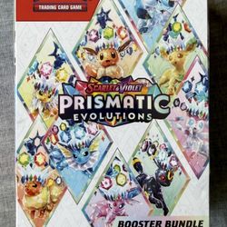 Pokemon TCG Scarlet & Violet Prismatic Evolutions Booster Bundle