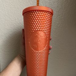Starbucks Cup Pearl Orange