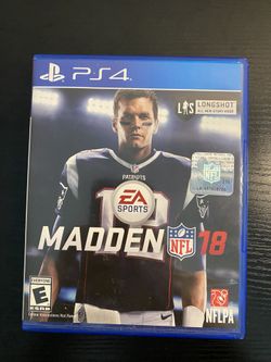 Madden NFL 18 For Sony PlayStation 4