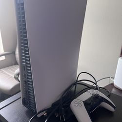 PS5 Disk Edition With Controller And Cables 850gb 
