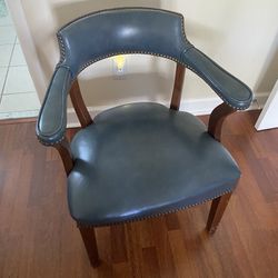 Vintage Blue Comfortable Chair