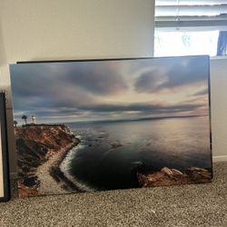 Lighthouse Ocean Wall Canvas 