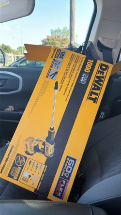 Dewalt 1000 max psi1.0 gpm pressure washer