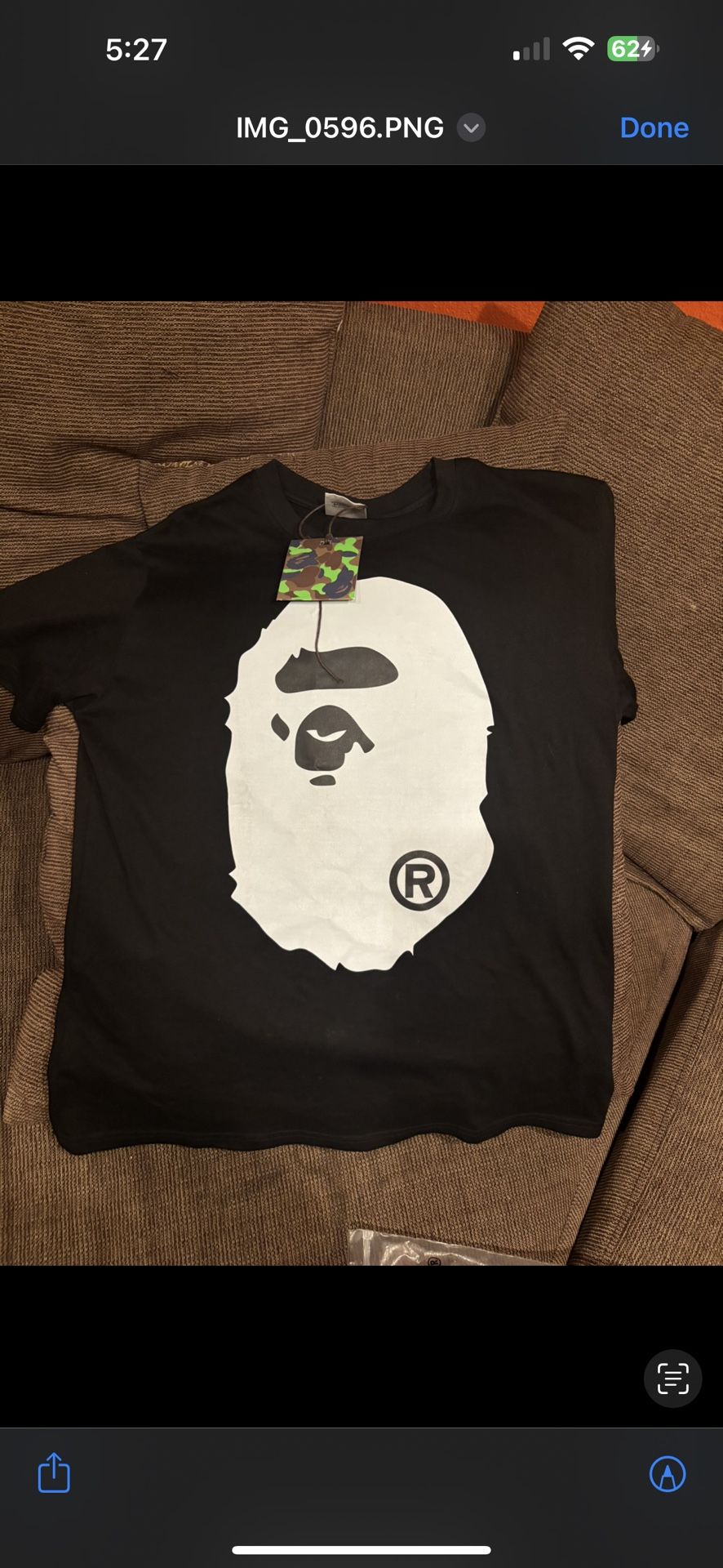 Bape Shirt Medium