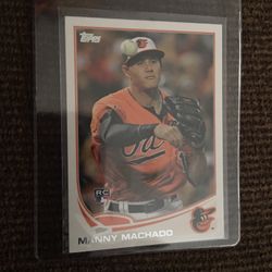 Baseball Card 2013 Topps Manny Machado Rookie 