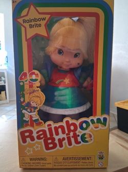 New 40th Anniversry Rainbow Brite doll