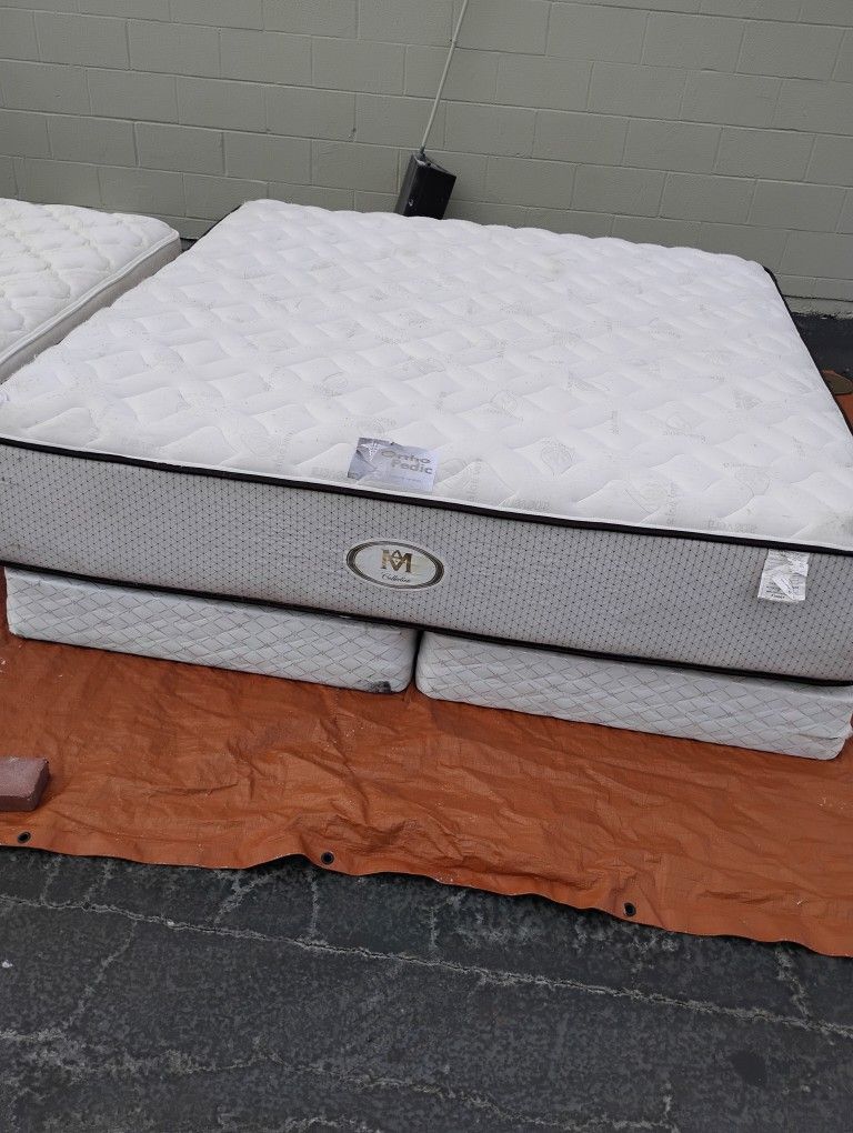 King Size Extra Firm Mattress Set - Delivery Available