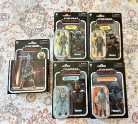 Star Wars Mandalorian Kenner Action Figure Lot of 5