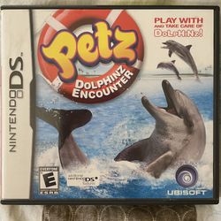 PETZ DOLPHINZ ENCOUNTER (Nintendo DS, 2DS, 3DS)