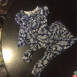 2 Piece Baby Girl Outfit 