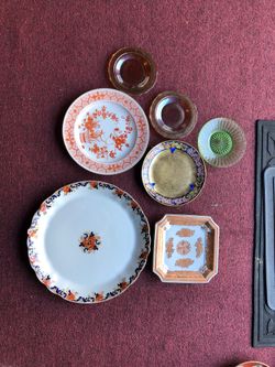 Ceramic and china plates