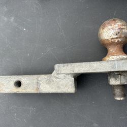 Trailer Hitch For 1” for Receiver, 2” Ball