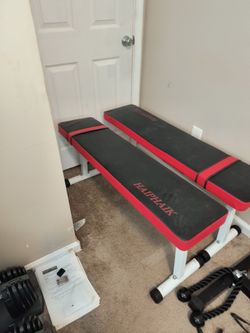 HAIPHAIK Foldable Flat Workout Benches - Great Condition (Set of 2 Available) $150--OR--1 SINGLE BENCH $75
