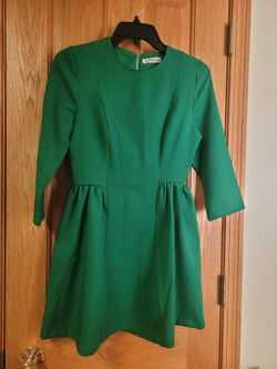 Jolina Collection Green Dress. Size Small
