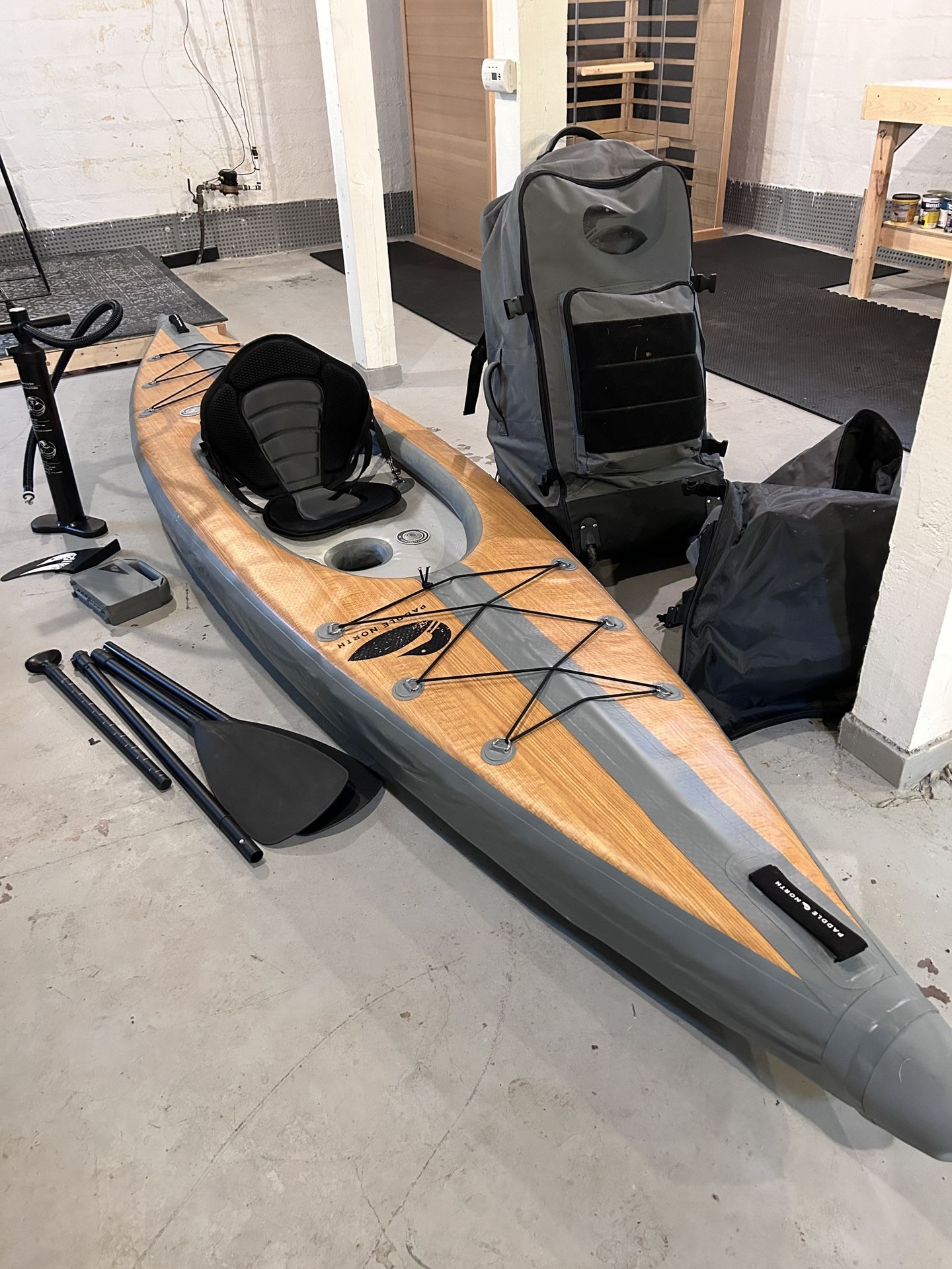 Inflatable Paddle North Kayak