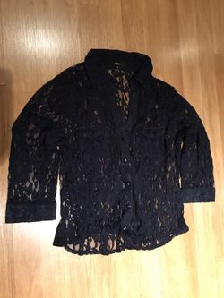 Súper bonita blusa de encaje!!