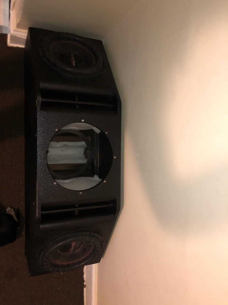 SKAR TRIPLE ENCLOSURE w 2 A.B. VFL Woofers