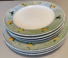 STONEWARE PLATE SET