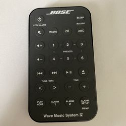 BOSE Wave SoundTouch Music System IV Remote Control only work great