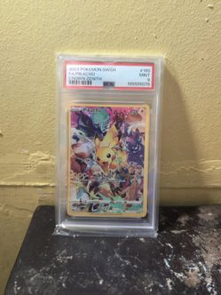 PSA 9 Pikachu Full Art Crown Zenith #160