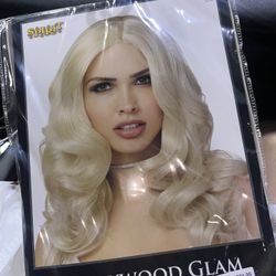 blonde wig