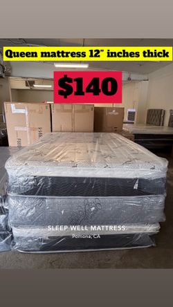 Queen size pillow top mattress