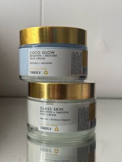 Truly Glass Skin & Coco Glow Face Creams – Authentic – New