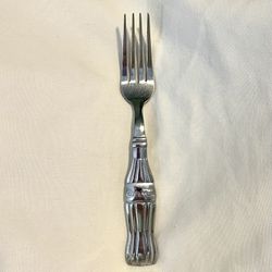 GIBSON COCA COLA  Salad Fork - 6 1/2" - Stainless Steel Flatware - Silverware