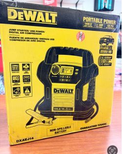 Dewalt new jump starter