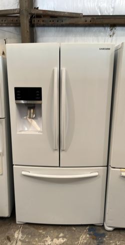Samsung French Door White Refrigerator
