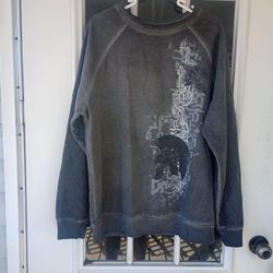 Marvel Thor Ragnarok Long Sleeve Sweatshirt Sz Medium Men's Gray 