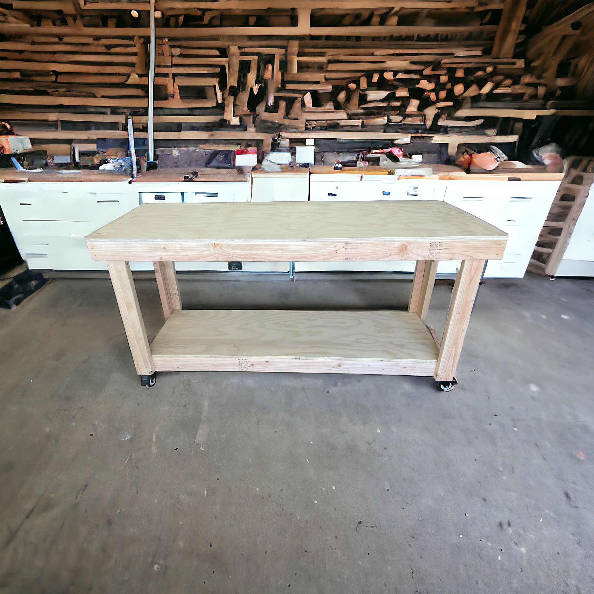 Workbenches. 
