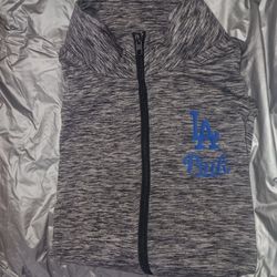 PINK brand MLB LA Dodgers Zip Up Pull Over