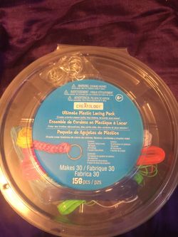 Ultimate plastic lacing pack