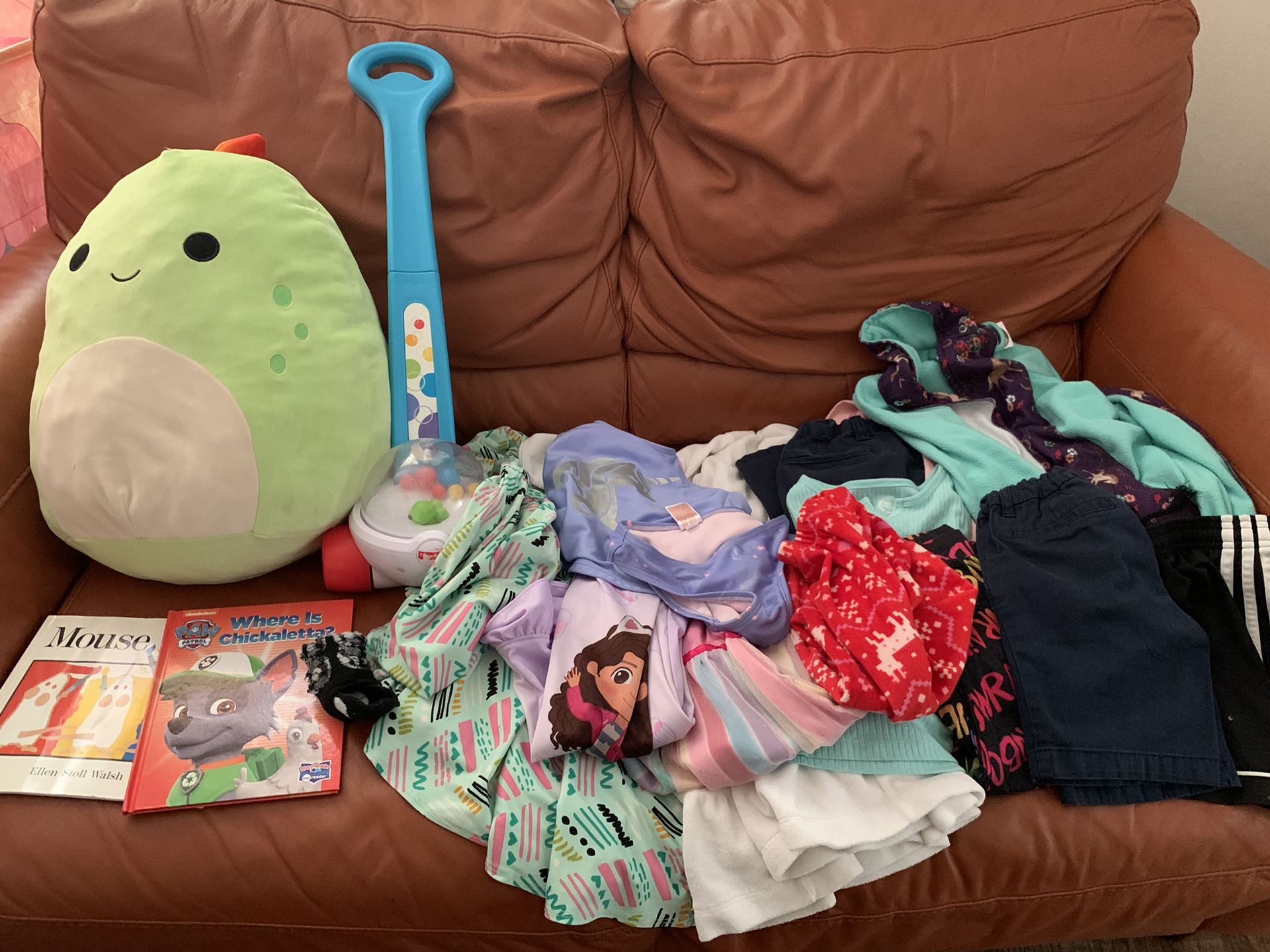 Fair Condition Girls Lot Clothing-mixed Sizes