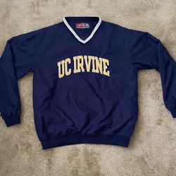 UC IRVINE NAVY CREWNECK JACKET
